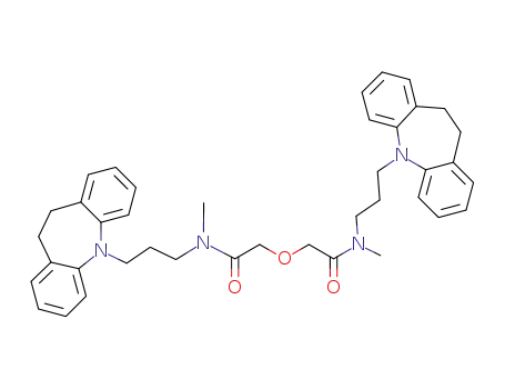 2,2’-oxybis(N-(3-(10,11-dihydro-5H-dibenzo[b,f]azepin-5-yl)propyl)-N-methylacetamide)