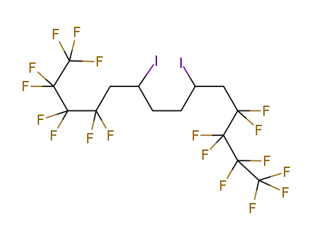 1,1,1,2,2,3,3,4,4,11,11,12,12,13,13,14,14,14-octadecafluoro-6,9-diiodotetradecane