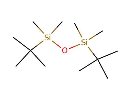 Molecular Structure of 67875-55-2 (Disiloxane, 1,3-bis(1,1-dimethylethyl)-1,1,3,3-tetramethyl-)