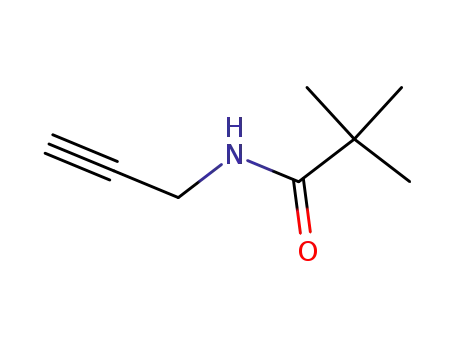 Molecular Structure of 178320-73-5 (Propanamide, 2,2-dimethyl-N-2-propynyl-)