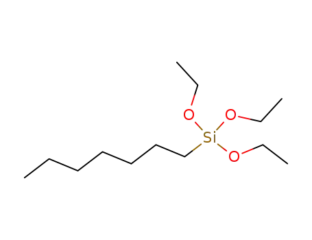 Molecular Structure of 41966-95-4 (Silane, triethoxyheptyl-)
