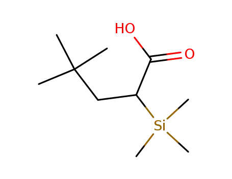 4,4-dimethyl-2-(trimethylsilyl)pentanoic acid