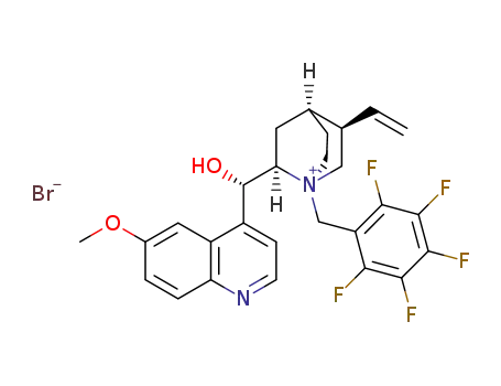 N-(2,3,4,5,6-pentafluorobenzyl)quinidinium bromide