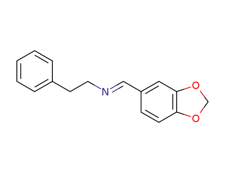 Molecular Structure of 3240-93-5 (Benzeneethanamine, N-(1,3-benzodioxol-5-ylmethylene)-)