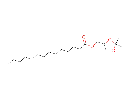 (2,2-dimethyl-1,3-dioxolane-4-yl)methyl myristate