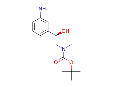 (R)-2-N-tert-butoxycarbonyl-N-methylamino-1-(3-aminophenyl)ethanol