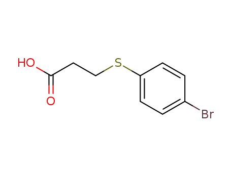 3-(4-Bromophenylsulfanyl)propanoic Acid