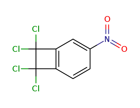 1,1,2,2-Tetrachlor-4-nitro-benzocyclobuten