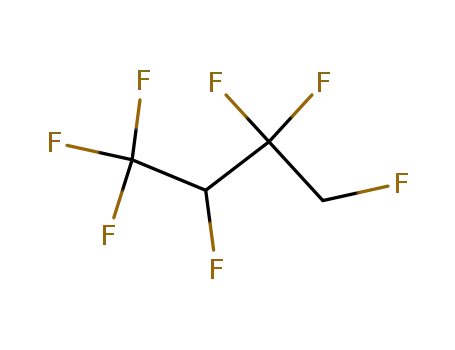 Molecular Structure of 53005-35-9 (Butane, 1,1,1,2,3,3,4-heptafluoro-)