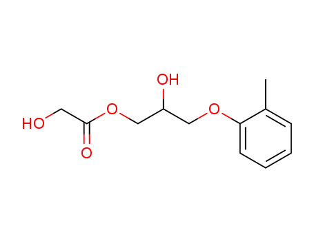 1-Glycoloyloxy-3-o-tolyloxypropan-2-ol