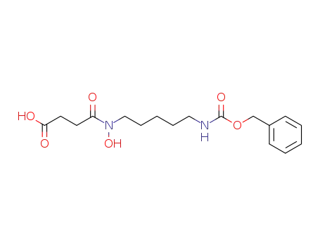 N-(5-benzyloxycarbonylamino-pentyl)-N-hydroxy-succinamic acid