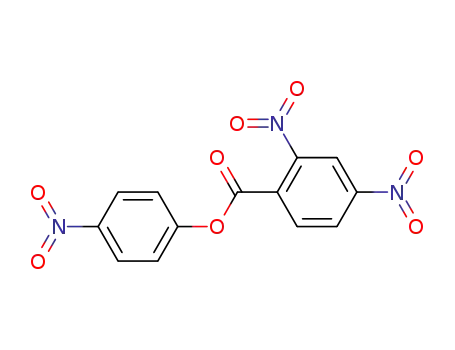 Molecular Structure of 18959-19-8 (Benzoic acid, 2,4-dinitro-, 4-nitrophenyl ester)