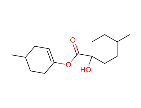 1-hydroxy-4-methyl-cyclohexanecarboxylic acid-(4-methyl-cyclohex-1-enyl ester)