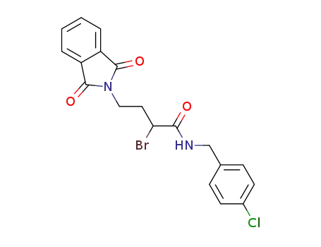 2-bromo-N-(4-chlorobenzyl)-4-(1,3-dioxoisoindolin-2-yl)butanamide