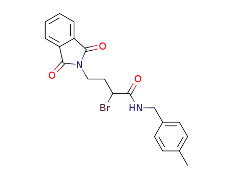 2-bromo-4-(1,3-dioxoisoindolin-2-yl)-N-(4-methylbenzyl)butanamide