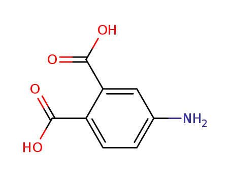 Molecular Structure of 5434-21-9 (4-Aminophthalic acid)