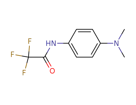Molecular Structure of 41116-22-7 (Acetamide, N-[4-(dimethylamino)phenyl]-2,2,2-trifluoro-)