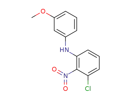 3-chloro-N-(3-methoxyphenyl)-2-nitroaniline