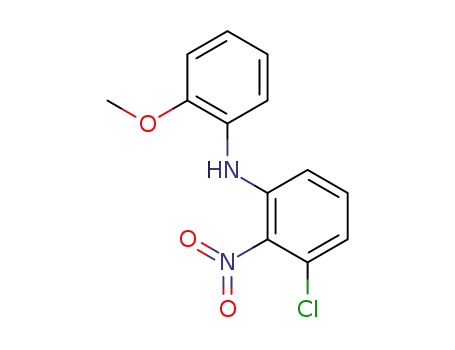 3-chloro-N-(2-methoxyphenyl)-2-nitroaniline