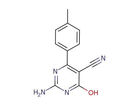 2-amino-4-hydroxy-6-(p-tolyl)pyrimidine-5-carbonitrile