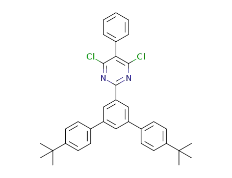 2-[3,5-bis(4-tert-butylphenyl)phenyl]-4,6-dichloro-5-phenylpyrimidine