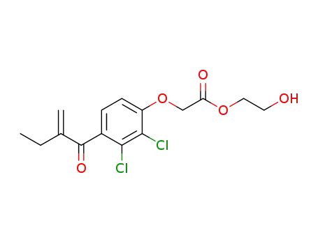 2-hydroxyethyl-2-(2,3-dichloro-4-(2-methylenebutanoyl)phenoxy)acetate