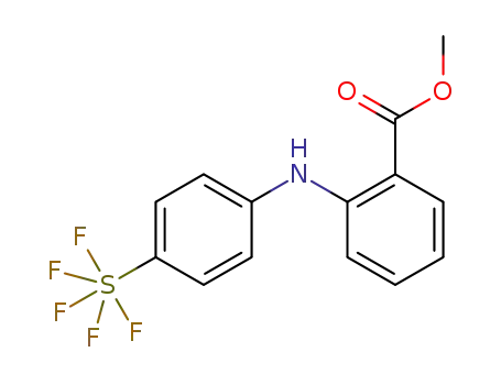 N-(4-(pentafluorosulfanyl)phenyl)anthranilic acid methyl ester