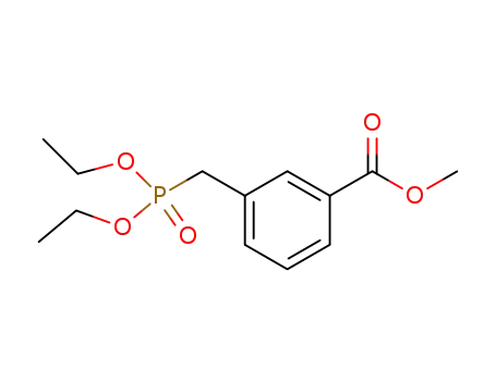 3-(diethyoxyphosphorylmethyl)benzoic acid methyl ester