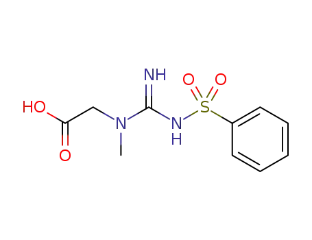 N-{imino[(phenylsulfonyl)amino]methyl}-N-methylglycine