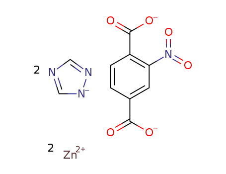 [Zn2(1,2,4-triazolate)2(2-nitro-1,4-benzenedicarboxylate)]