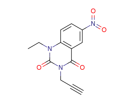 1-ethyl-6-nitro-3-(propa-2-ynyl)-1H-quinazoline-2,4-dione