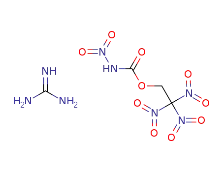N-nitro-2,2,2-trinitroethylcarbamate guanidinum salt