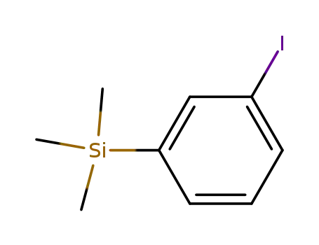 Molecular Structure of 63520-49-0 (Silane, (3-iodophenyl)trimethyl-)