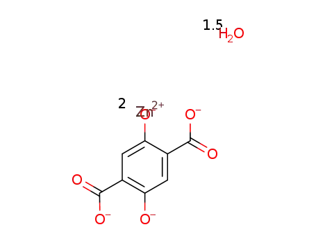 [(zinc)2(2,5-dioxido-1,4-benzenedicarboxylate)(H2O)]*0.5H2O