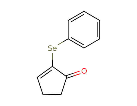 Molecular Structure of 71996-27-5 (2-(phenylselanyl)cyclopent-2-en-1-one)