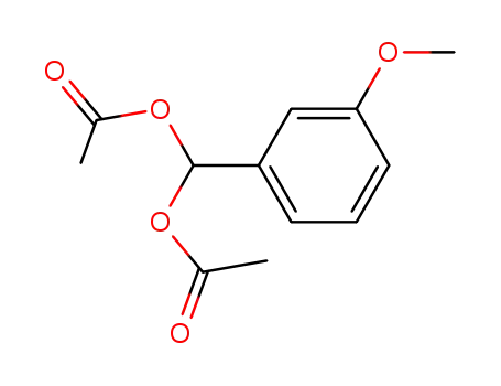 1,1-diacetoxy-1-(3-methoxyphenyl)methane
