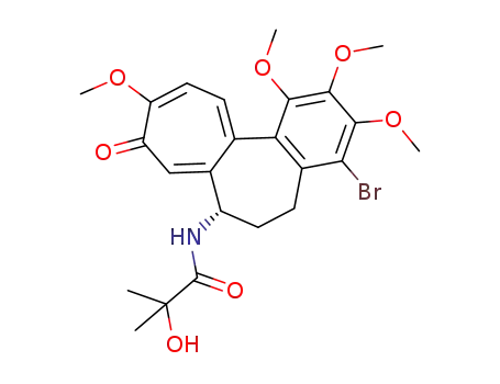 4-bromo-N-(2-hydroxy-2-methylpropionyl)deacetyl colchicine