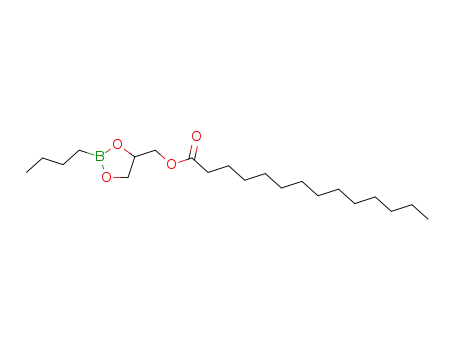 2-butyl-4-tetradecanoyloxymethyl-[1,3,2]dioxaborolane