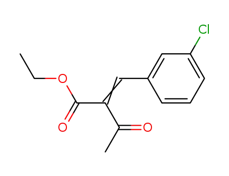 2-acetyl-3-(3-chloro-phenyl)-acrylic acid ethyl ester