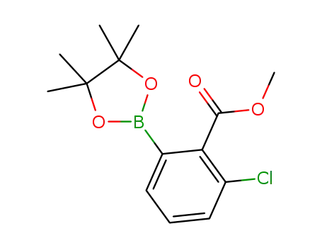 methyl 2-chloro-6-(4,4,5,5-tetramethyl-1,3,2-dioxaborolan-2-yl)benzoate