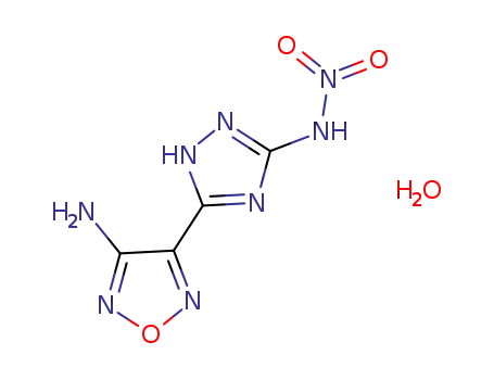 3-amino-4-(5-nitramino-1,2,4-triazol-3-yl)furazan monohydrate