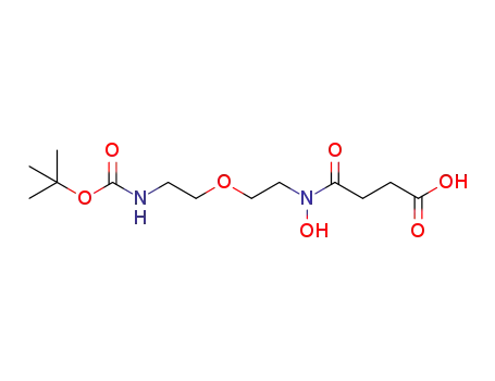 11-hydroxy-2,2-dimethyl-4,12-dioxo-3,8-dioxa-5,11-diazapentadecan-15-oic acid
