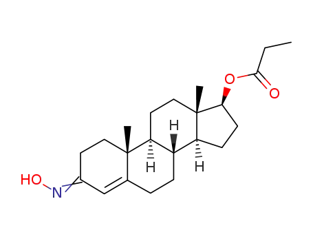 17β-propionyloxy-androst-4-en-3-one oxime