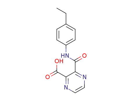 3-[(4-ethylphenyl)carbamoyl]pyrazine-2-carboxylic acid