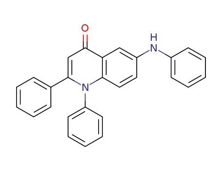 1,2-diphenyl-6-phenylamino-quinolin-4(1H)-one