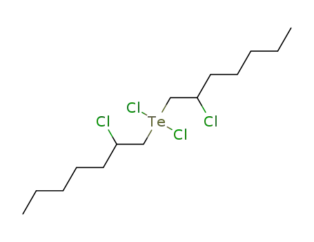 dichlorobis-(2-chloroheptyl)-λ4-tellane