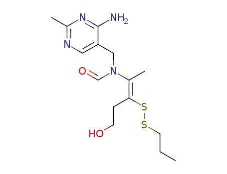 Molecular Structure of 59-58-5 (Prosultiamine)