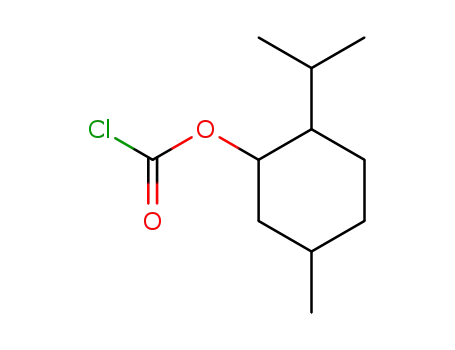 Molecular Structure of 50277-59-3 (Chloroformic acid p-menthan-3-yl ester)