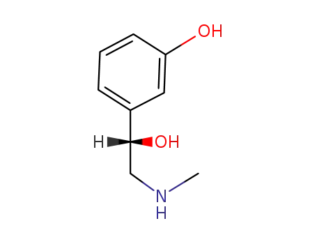 Molecular Structure of 614-03-9 (L -PHENYLEPHRINE)