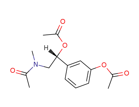 (R)-1-acetoxy-1-(3-acetoxy-phenyl)-2-(acetyl-methyl-amino)-ethane